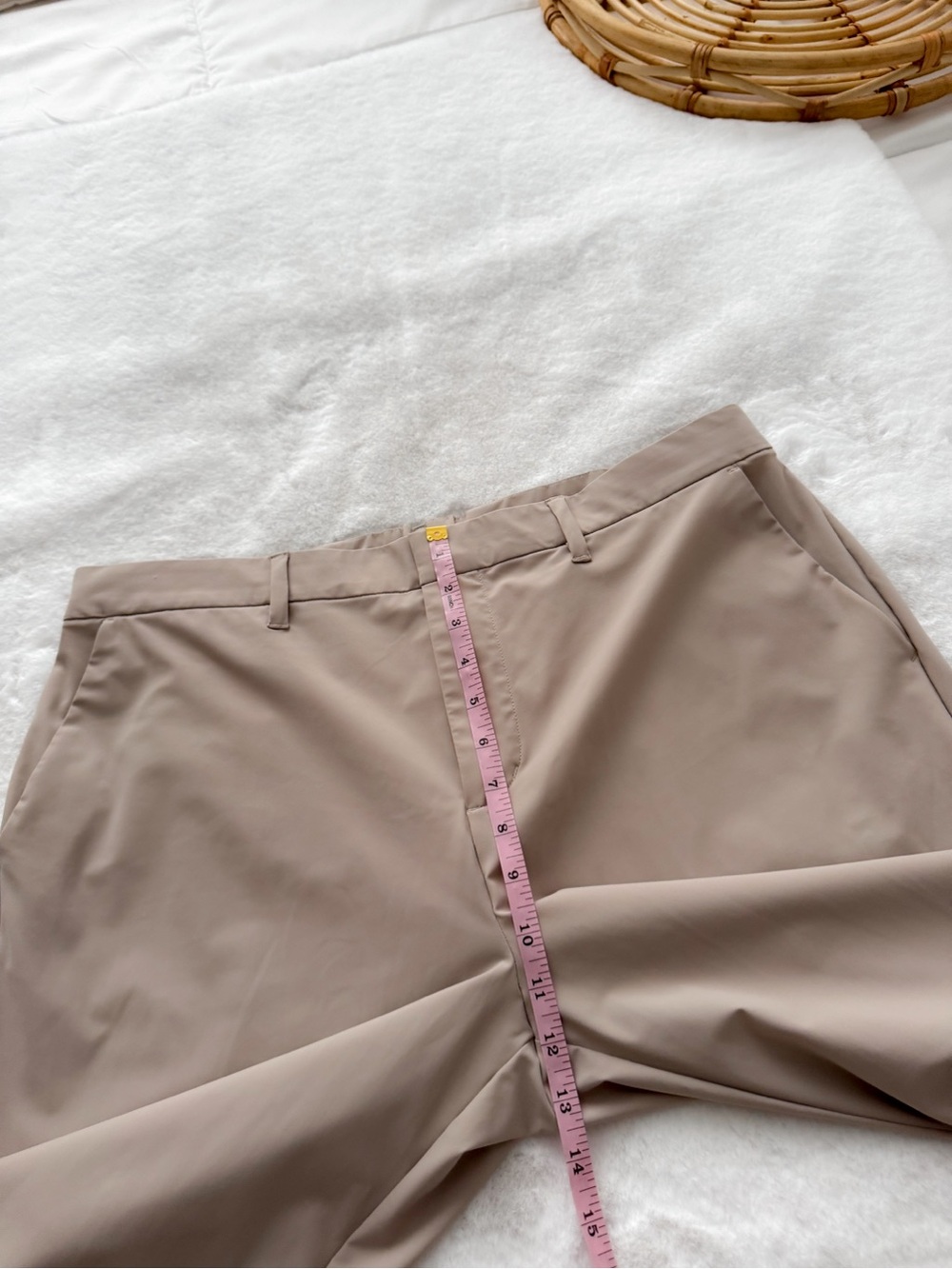Vuori Miles Trousers Straight Leg Willow Gray Tan VW4357 - Picture 15 of 16